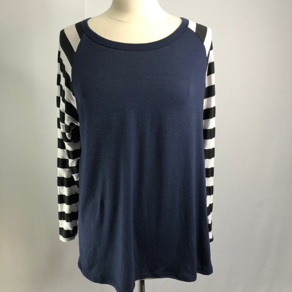 Womens Miss a Day Long Sleeve Cotton Tee Size - Picture 2 of 6